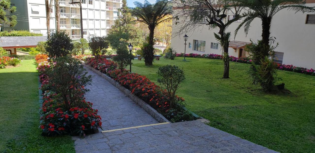 Apartamento No Capivari Com Elevador Campos do Jordão Exterior foto